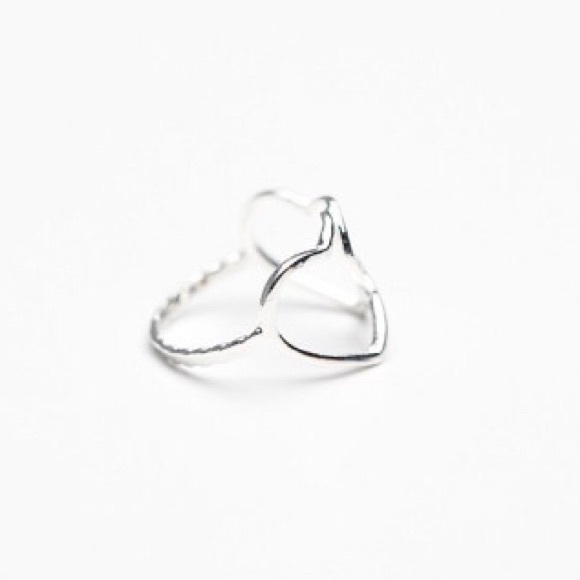 Free People Silver Loved Up Ring NWOT - Picture 3 of 4